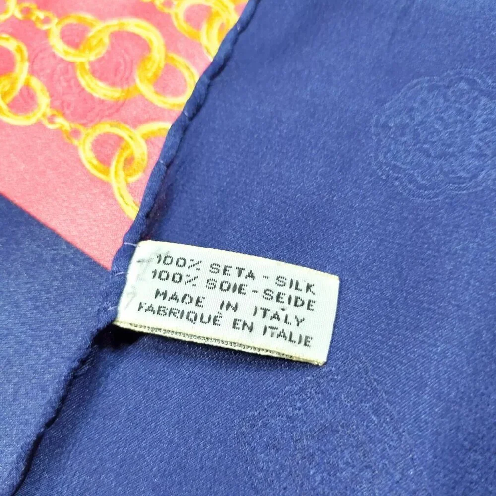 Chanel Scarf Multicolor Silk100%